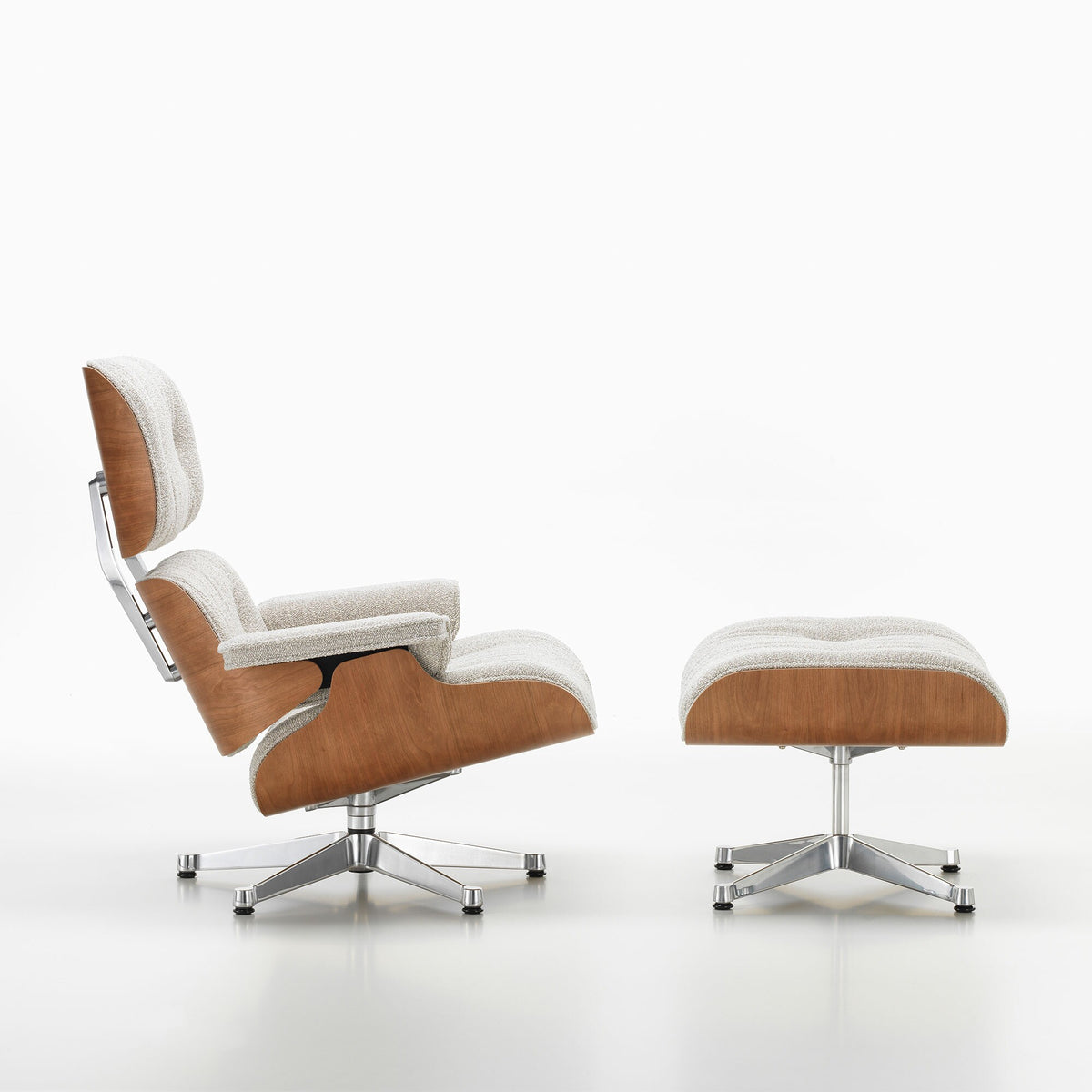 Vitra Eames Lounge Chair Sessel & Ottoman Stoff