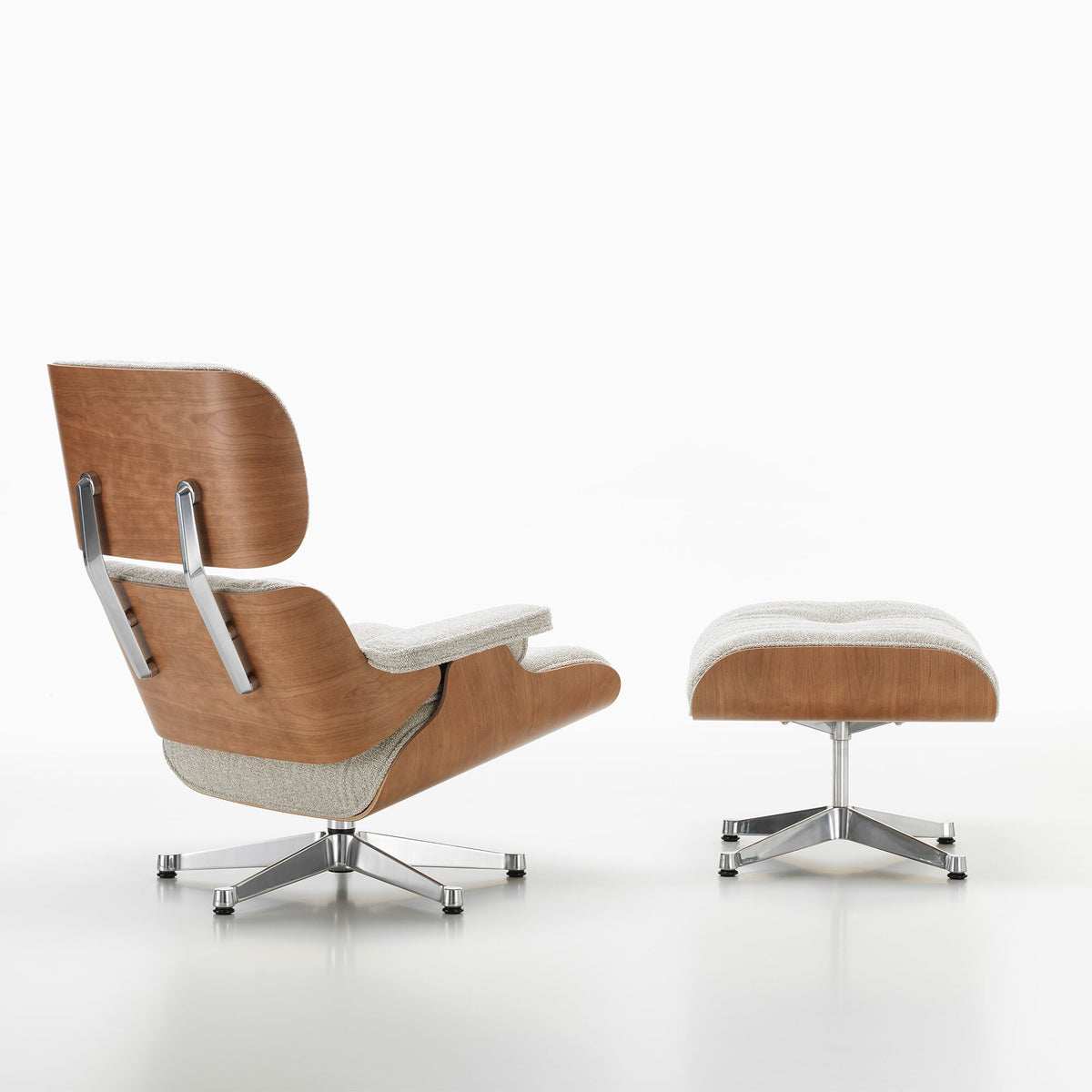 Vitra Eames Lounge Chair Sessel & Ottoman Stoff