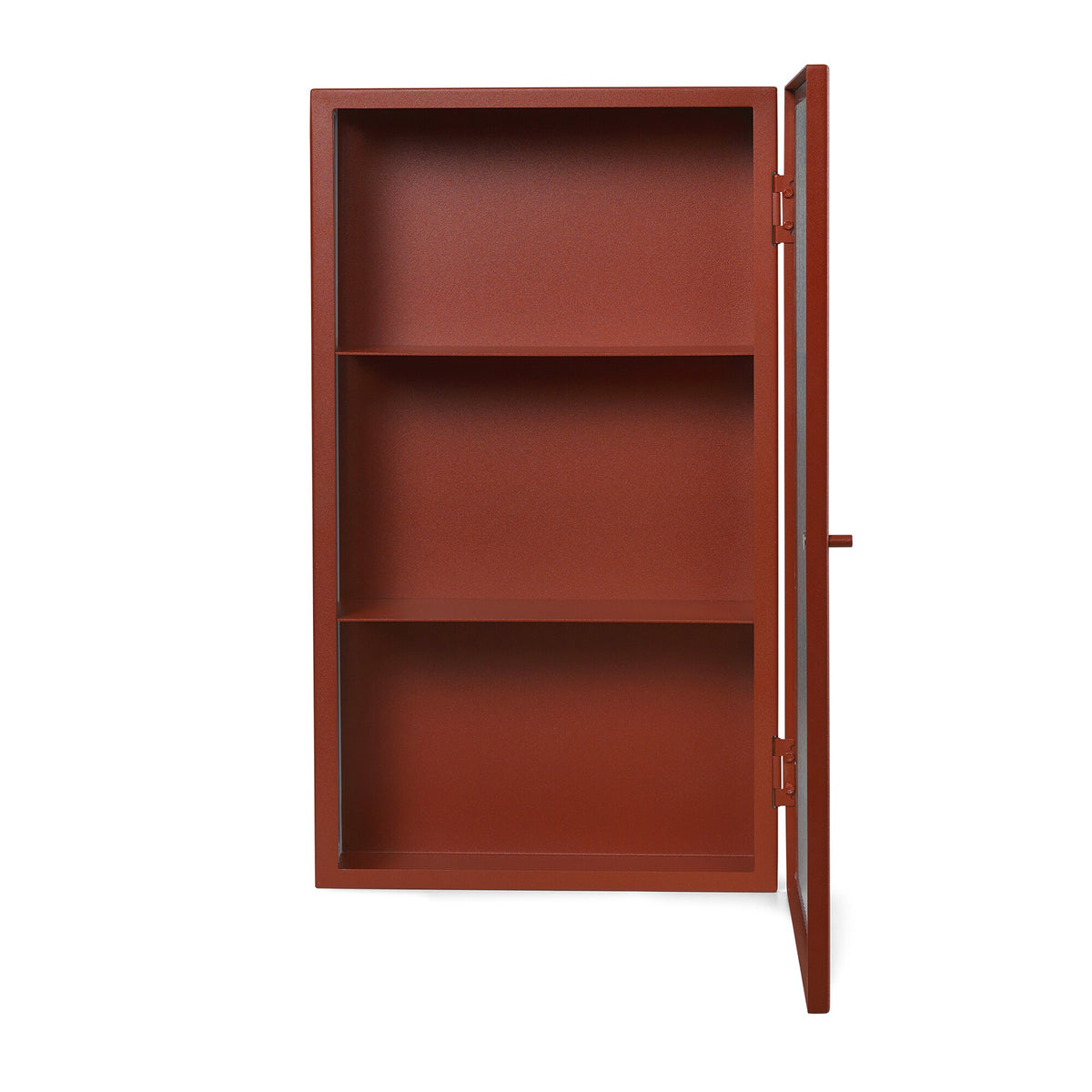 Ferm Living Haze Wandschrank geriffeltes Glas