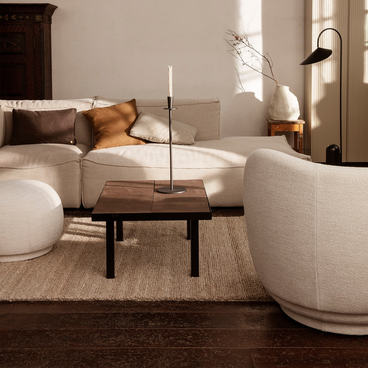 Ferm Living Catena Modular 3-Sitzer Sofa offene Seite rechts