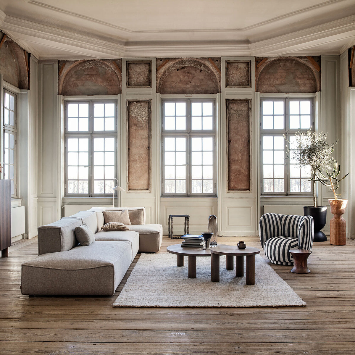 Ferm Living Catena Modular 4-Sitzer Sofa offene Seite rechts