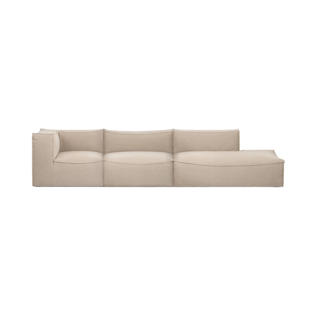 Ferm Living Catena Modular 4-Sitzer Sofa offene Seite rechts