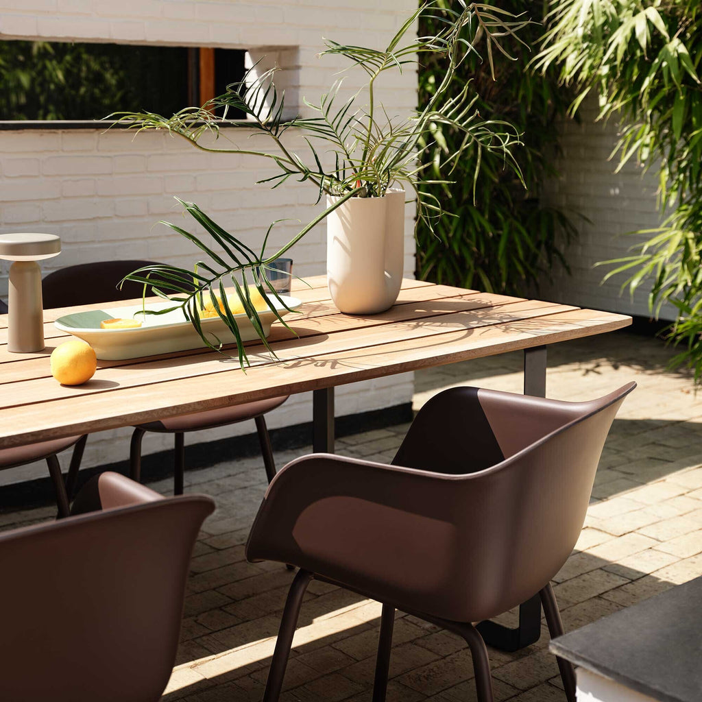 Muuto Fiber Gartenarmlehnstuhl