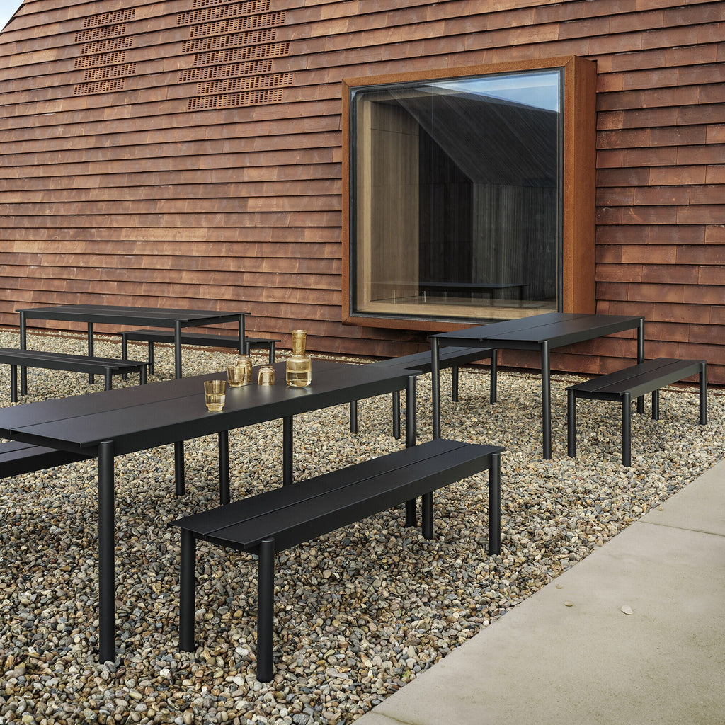 Muuto Linear Steel Gartentisch 220x90cm