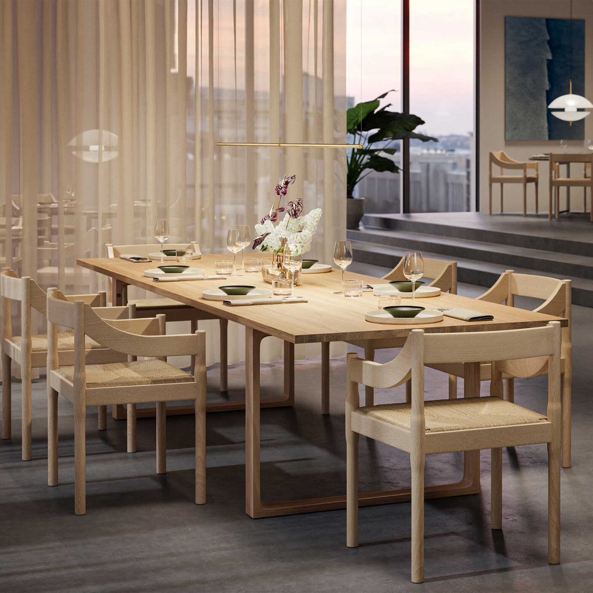 Fritz Hansen Carimate™ Armlehnstuhl Buche