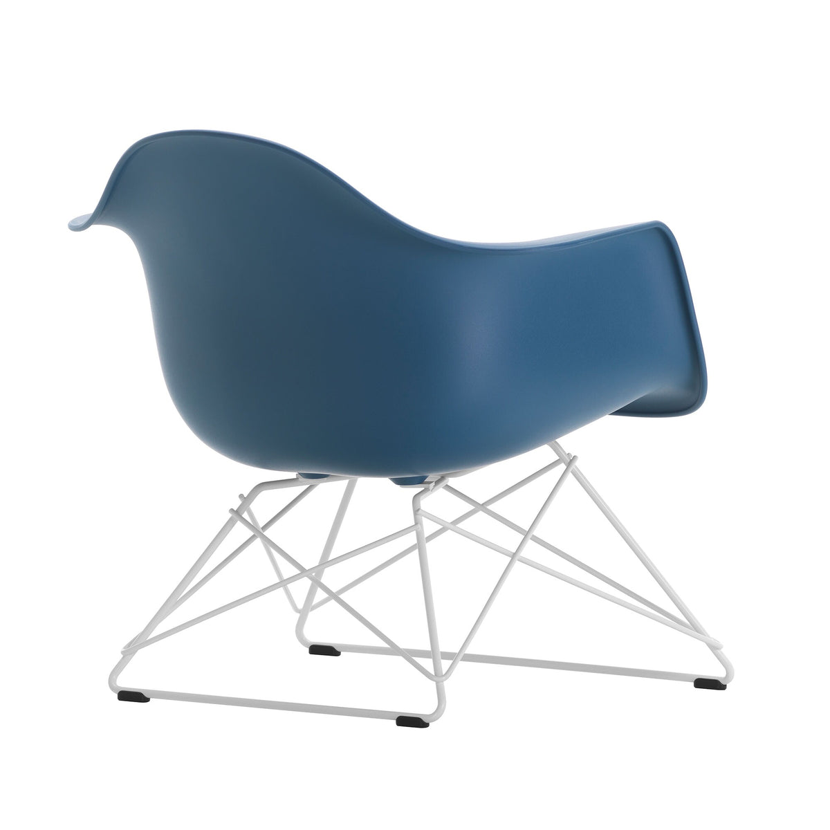Vitra Eames Plastic Armchair LAR RE Gestell weiß