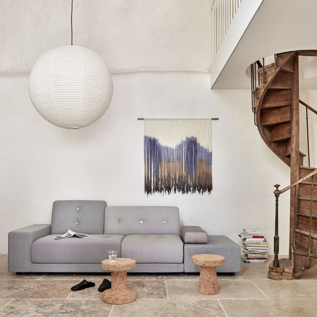 Vitra Polder Sofa Armlehne links mit Ottoman