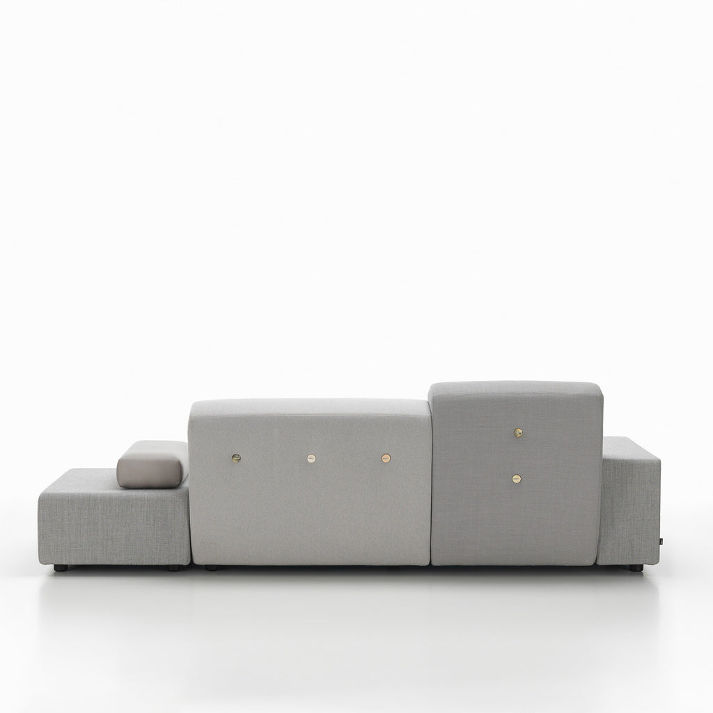 Vitra Polder Sofa Armlehne links mit Ottoman