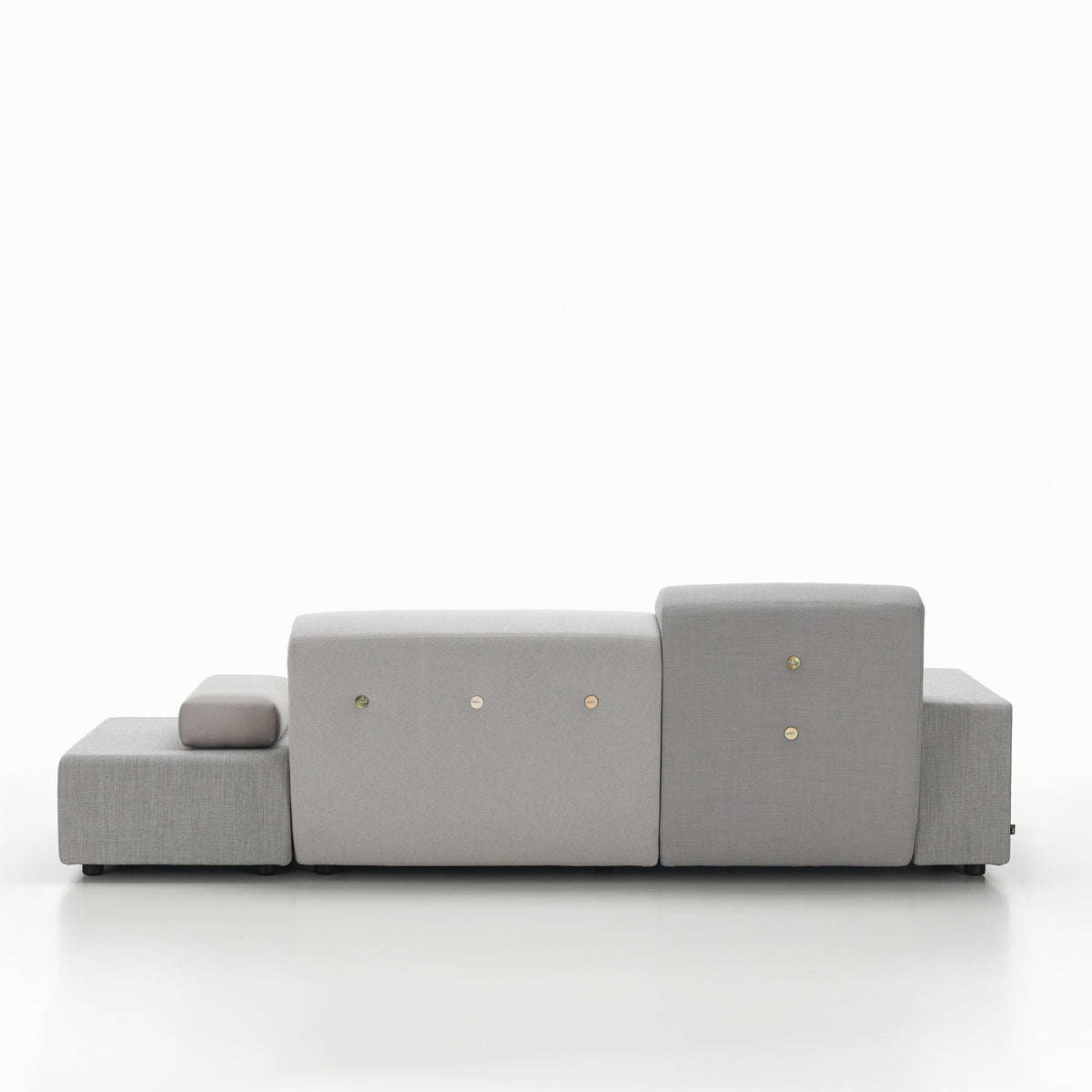 Vitra Polder Sofa Armlehne links mit Ottoman