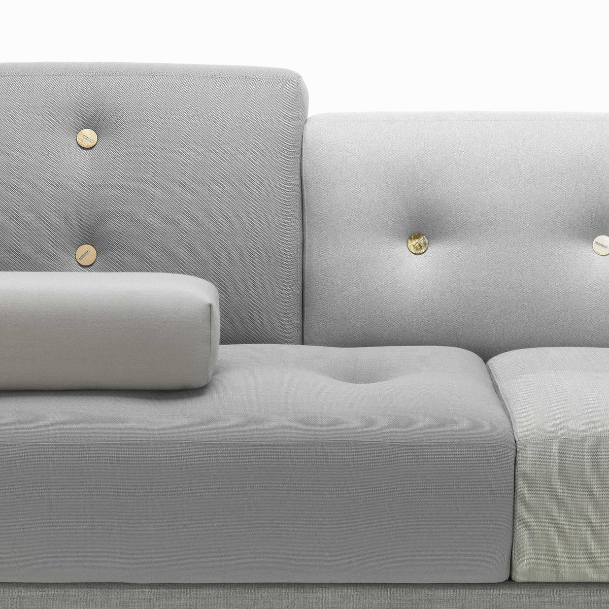 Vitra Polder Sofa Armlehne links mit Ottoman