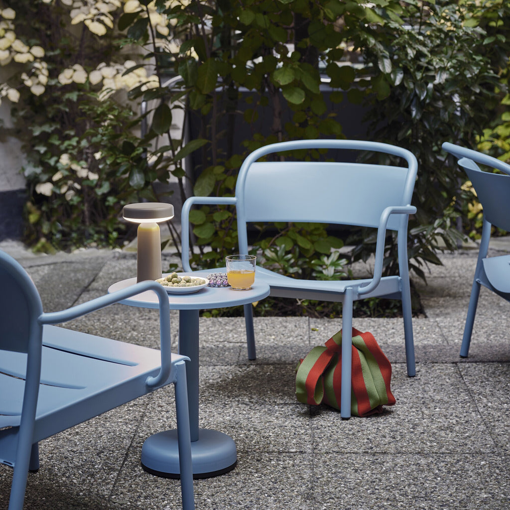 Muuto Linear Steel Gartentisch H 47cm