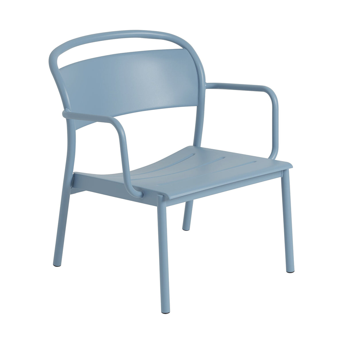 Muuto Linear Steel Lounge Gartenarmlehnstuhl