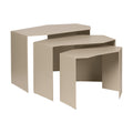 Ferm Living Shard Cluster Satztisch 3er Set