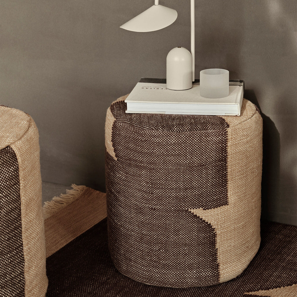 Ferm Living Forene Cylinder Pouf