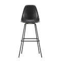 Vitra Eames Fiberglass Barstuhl hoch basic dark