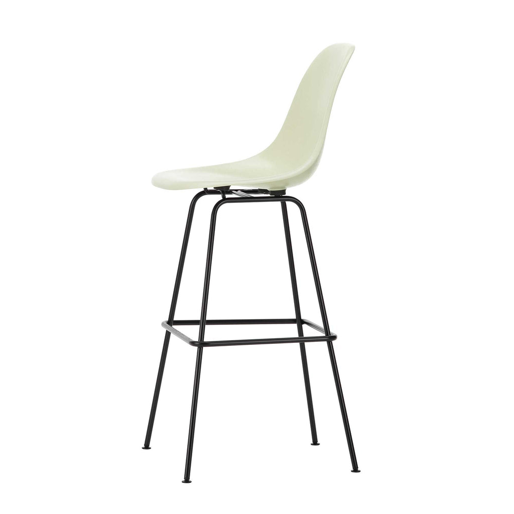 Vitra Eames Fiberglass Barstuhl hoch basic dark