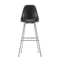 Vitra Eames Fiberglass Barstuhl hoch verchromt