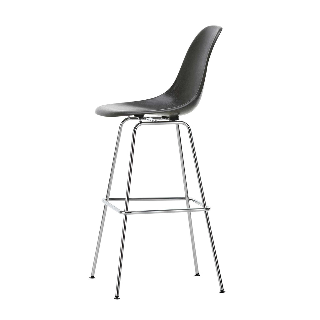Vitra Eames Fiberglass Barstuhl hoch verchromt