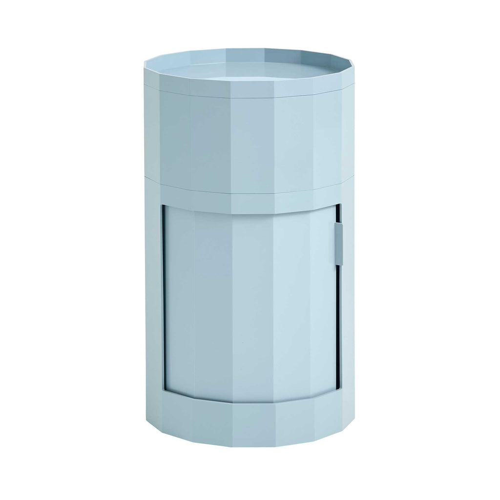 HAY Facet Container hoch mit Füßen und Rollen