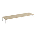 Muuto Stacked 2.0 Podium mit Rohrgestell 131x35cm