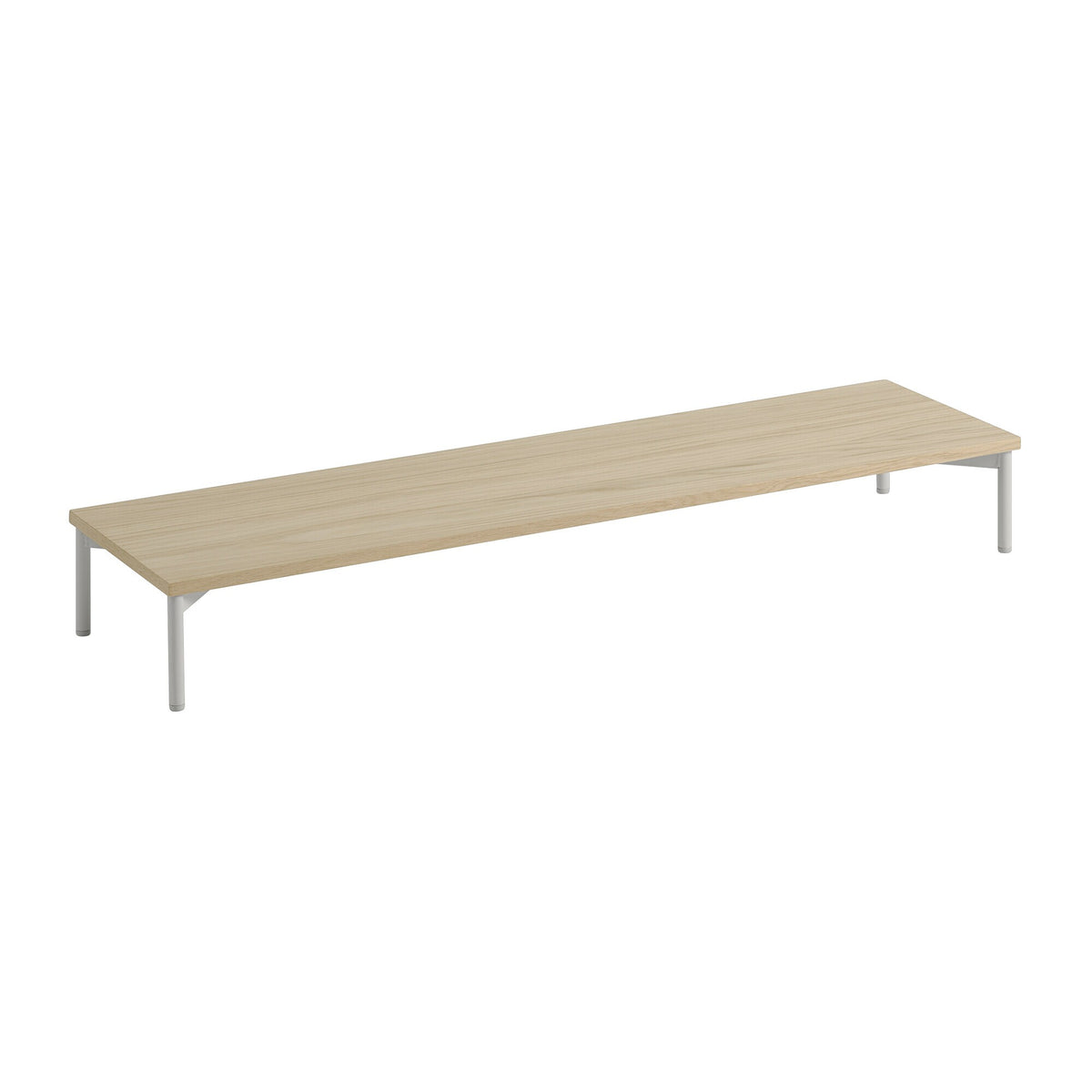 Muuto Stacked 2.0 Podium mit Rohrgestell 131x35cm
