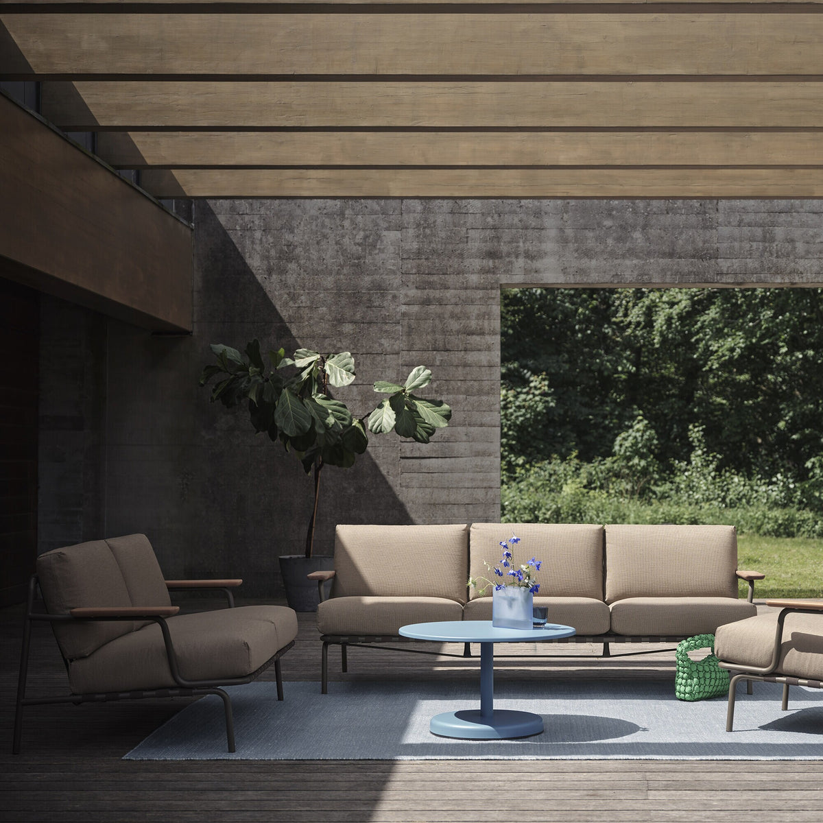 Muuto Settle Outdoor 2-Sitzer Sofa
