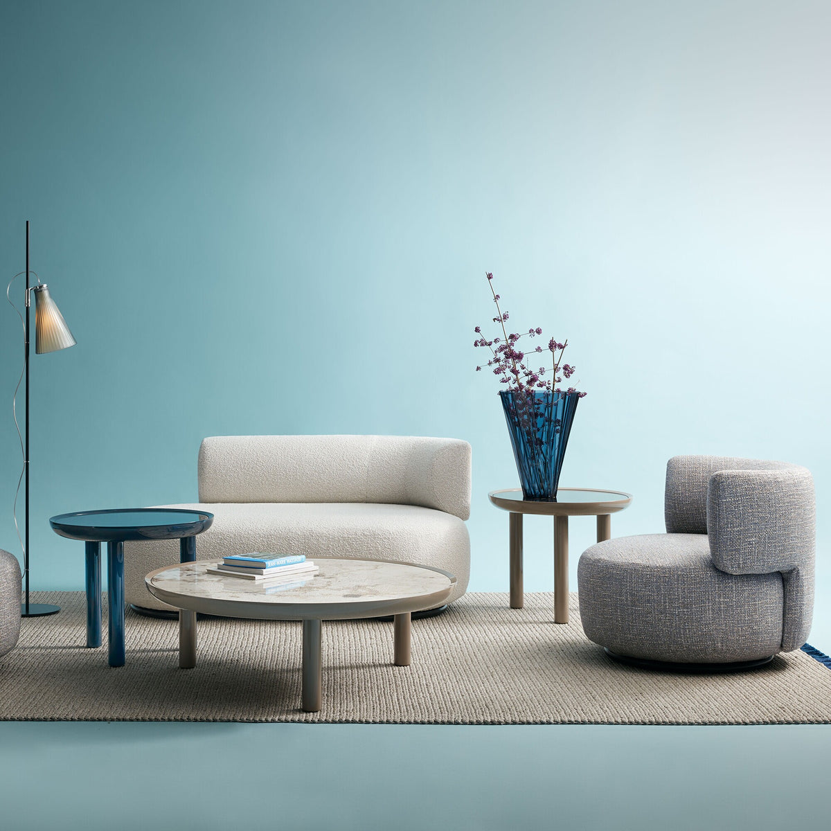 Kartell K-Top Beistelltisch Ø 105cm