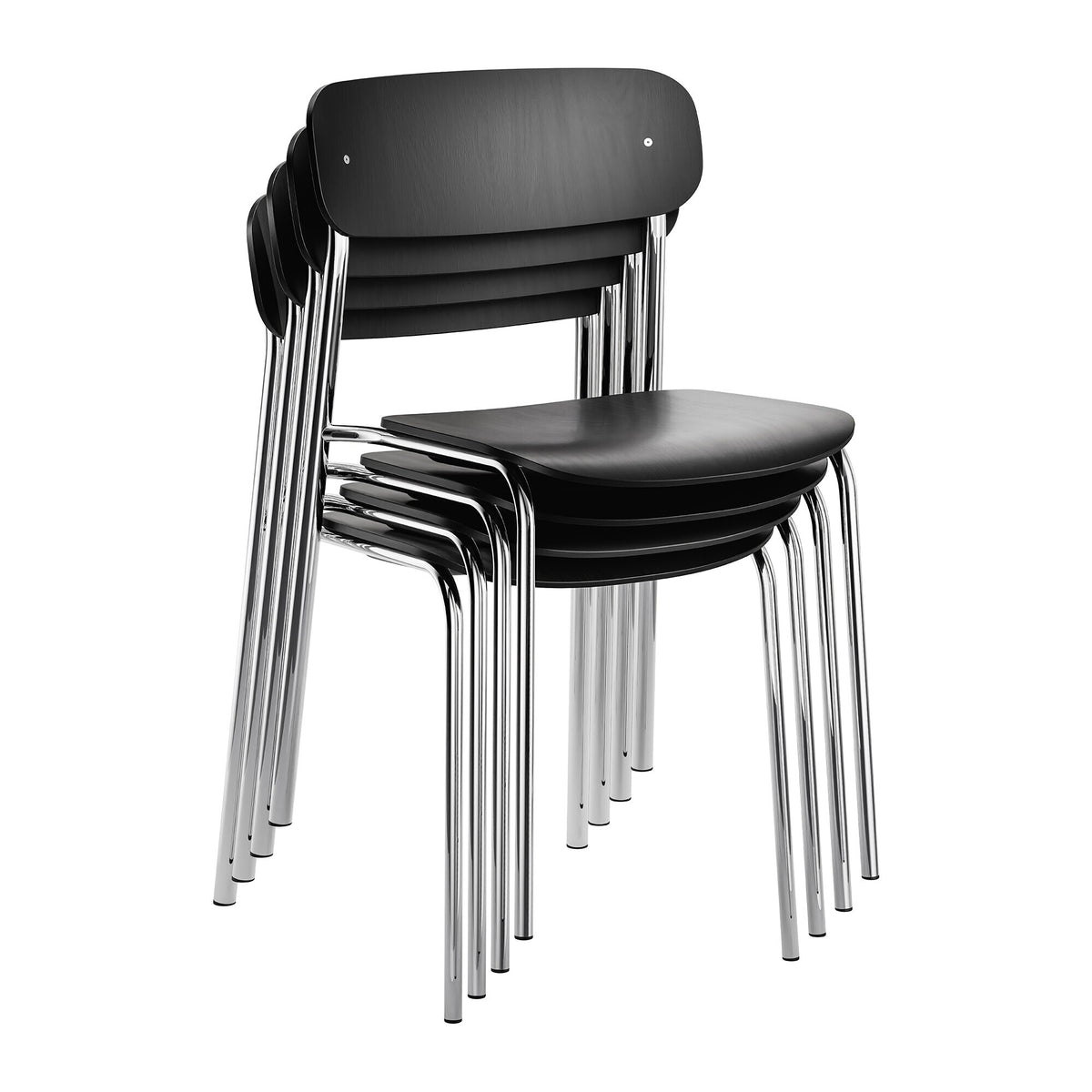 Thonet S 243 Stuhl Gestell verchromt