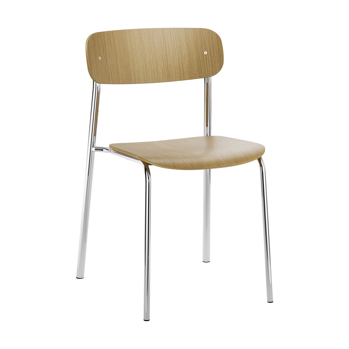 Thonet S 243 Stuhl Gestell verchromt