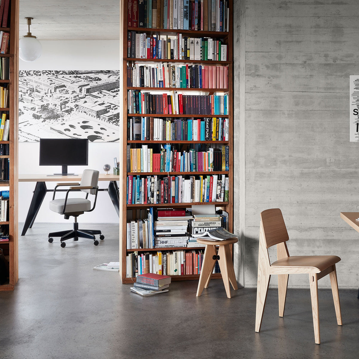 Vitra Tabouret Bois Hocker