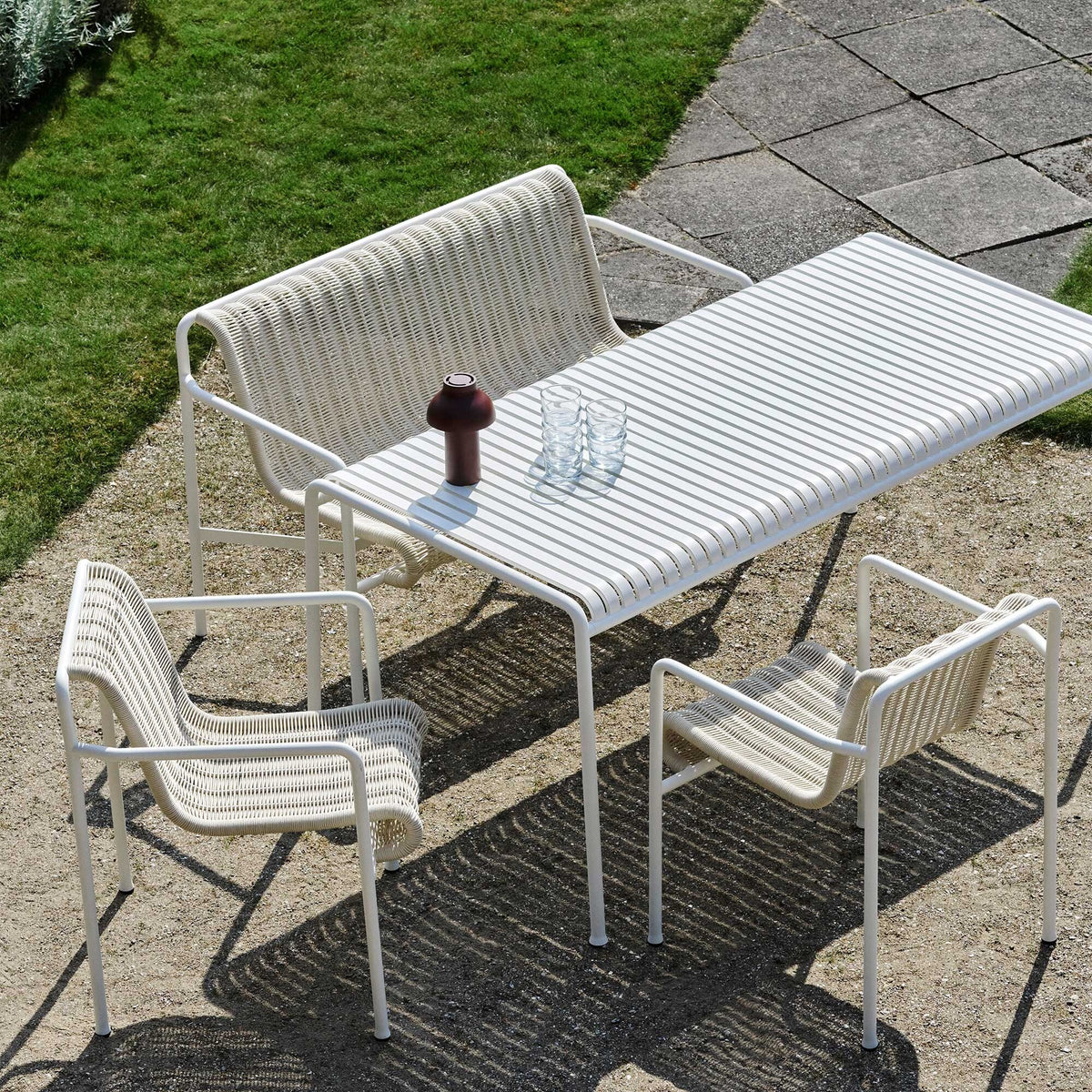 HAY Palissade Cord Dining Bench