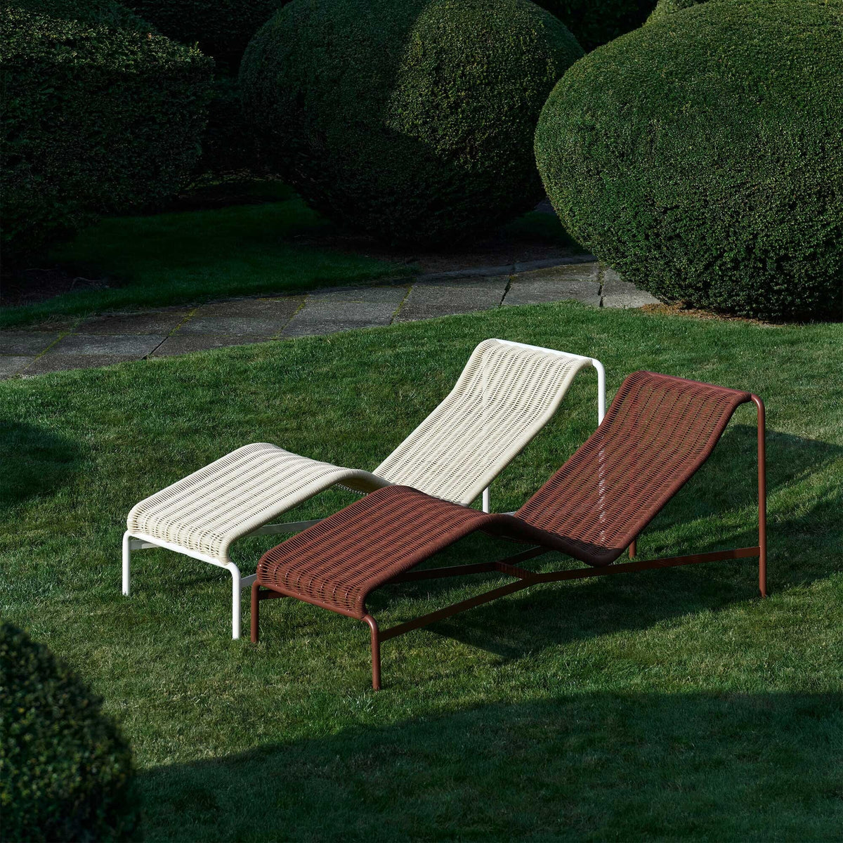 HAY Palissade Cord Chaise Longue