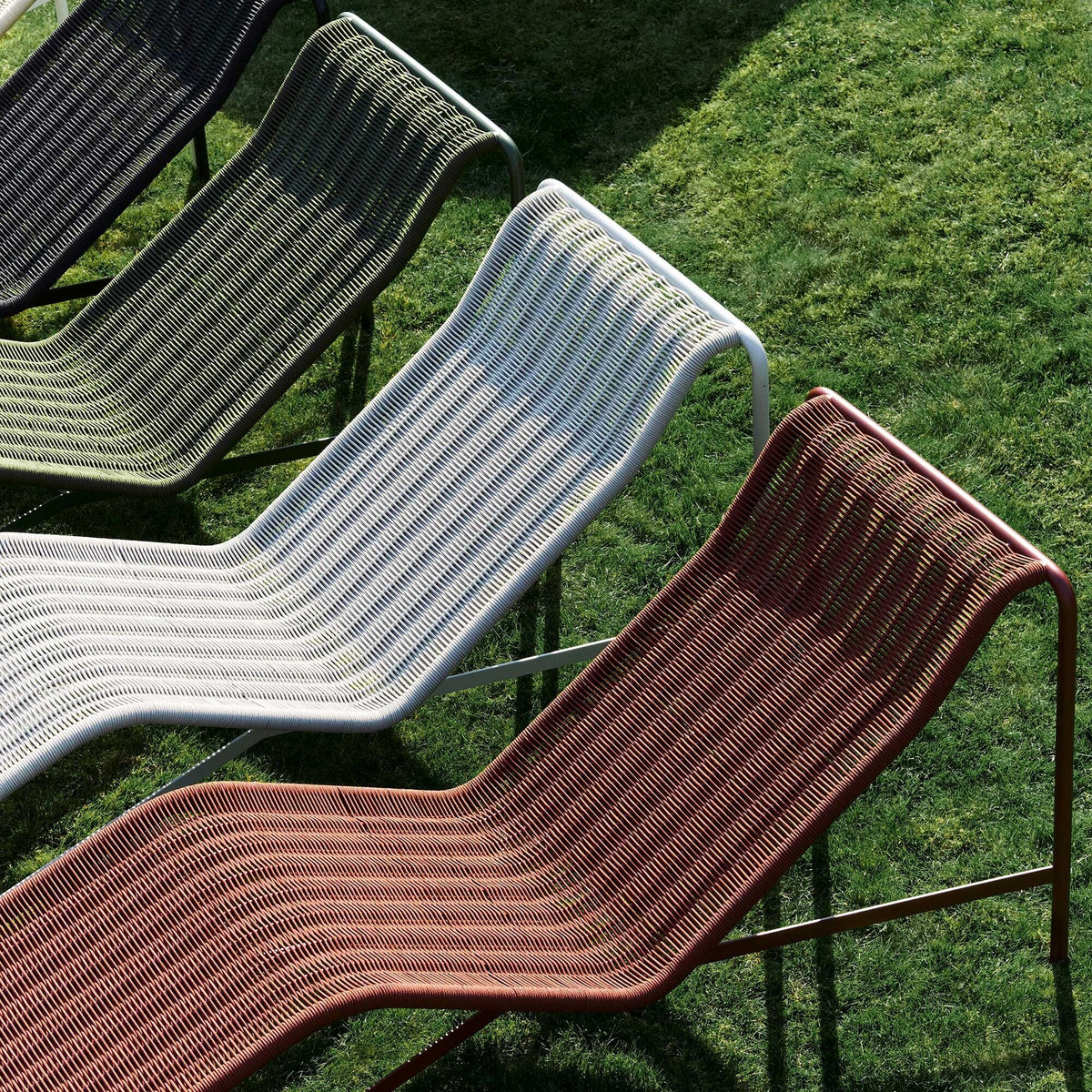 HAY Palissade Cord Chaise Longue