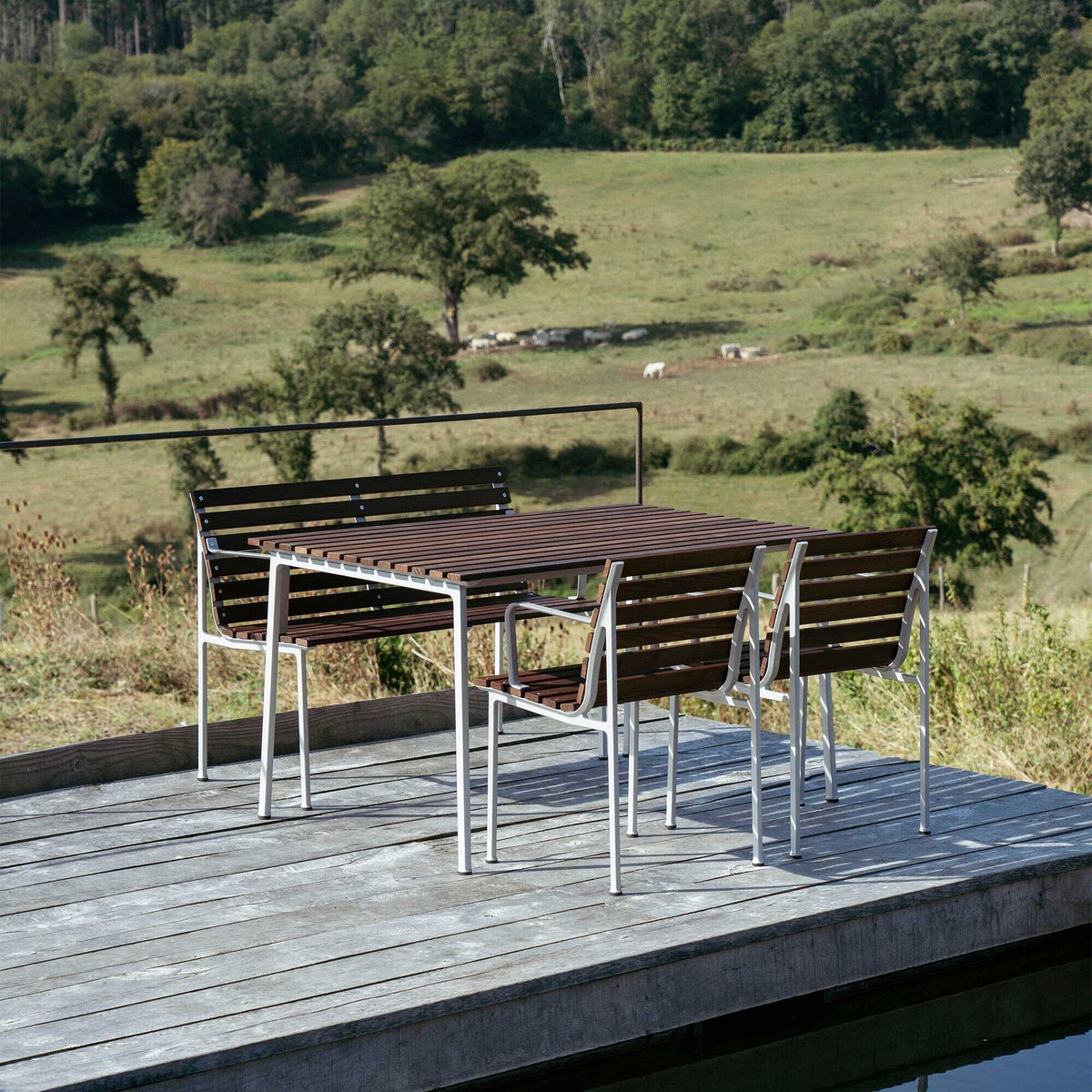 HAY Traverse Gartentisch 140x83cm