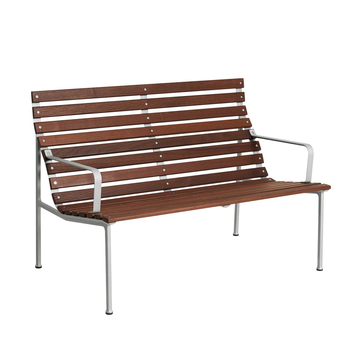 HAY Traverse Lounge Gartenbank mit Armlehnen