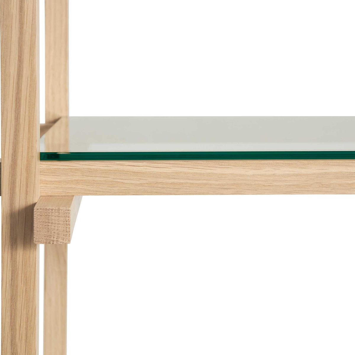 HAY Woody Column Regal Glas niedrig