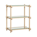 HAY Woody Column Regal Glas niedrig