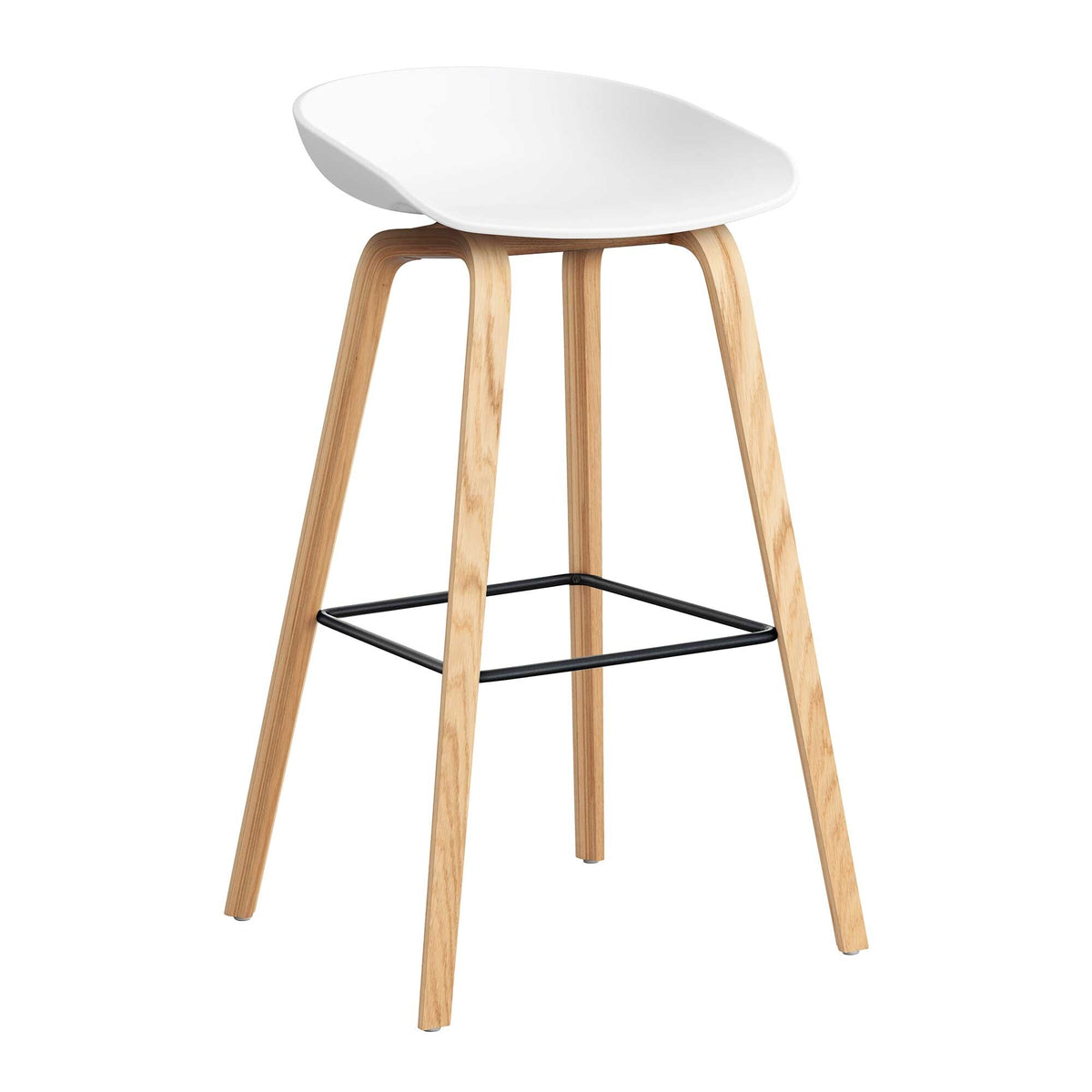 HAY About A Stool AAS 32 2.0 Barhocker hoch Eiche lackiert