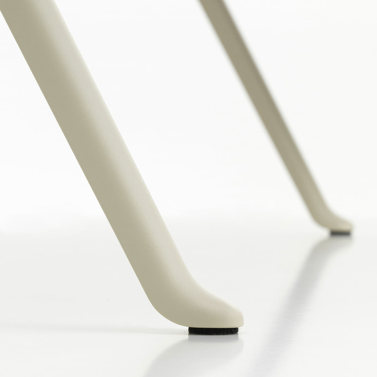 Vitra Courier Schreibtisch Gestell kreide