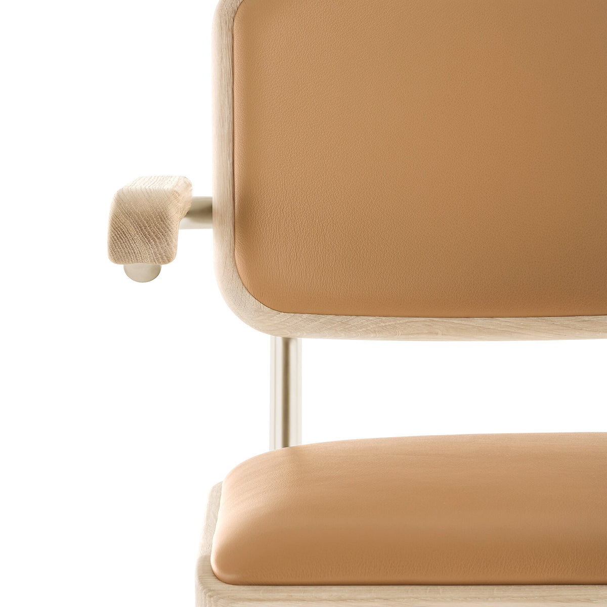 Thonet JS. THONET a personal Interpretation by Jil Sander S 64 P Nordic Freischwinger Armlehnstuhl