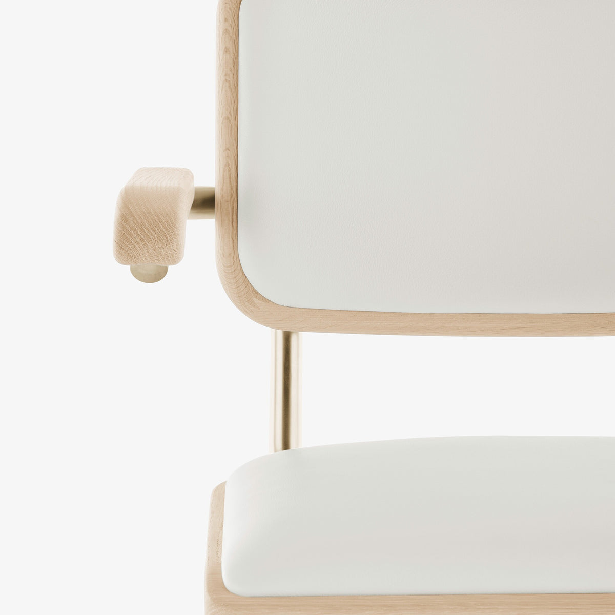 Thonet JS. THONET a personal Interpretation by Jil Sander S 64 P Nordic Freischwinger Armlehnstuhl
