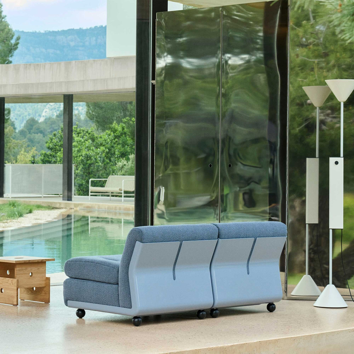 HAY Amanta 2 Sitzer Sofa Stoff