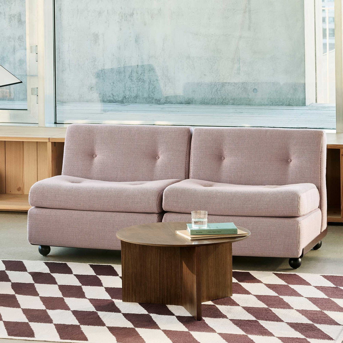 HAY Amanta 2 Sitzer Sofa Stoff