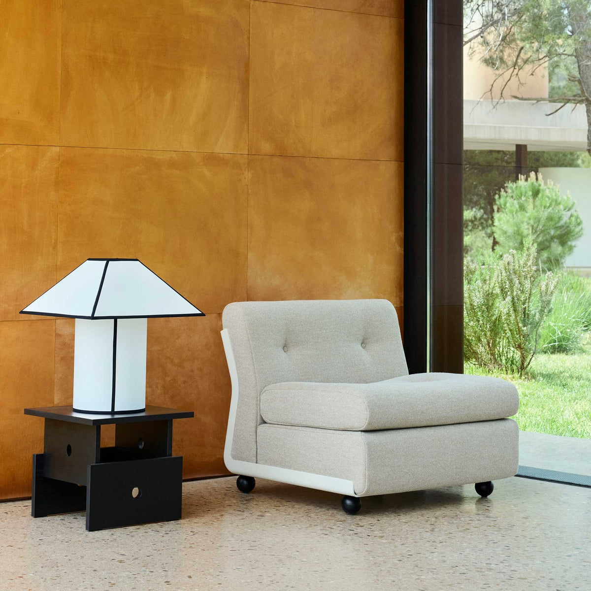 HAY Amanta 1 Sitzer Sofa Stoff