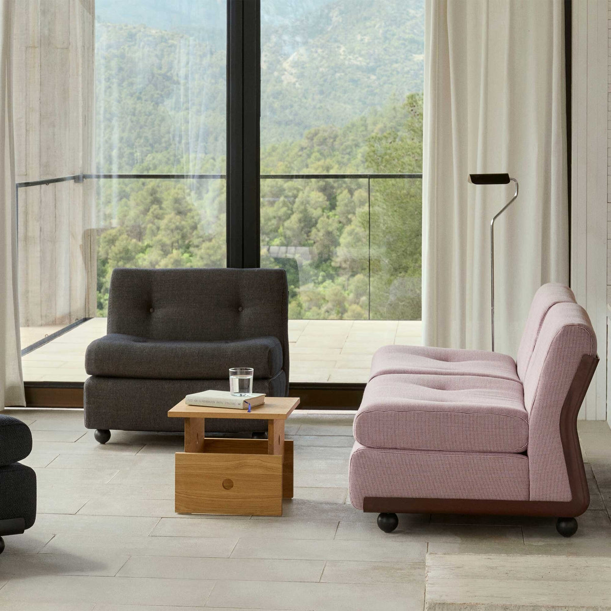 HAY Amanta 1 Sitzer Sofa Stoff