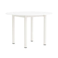 HAY Annex Esstisch Ø 110cm Gestell Aluminium