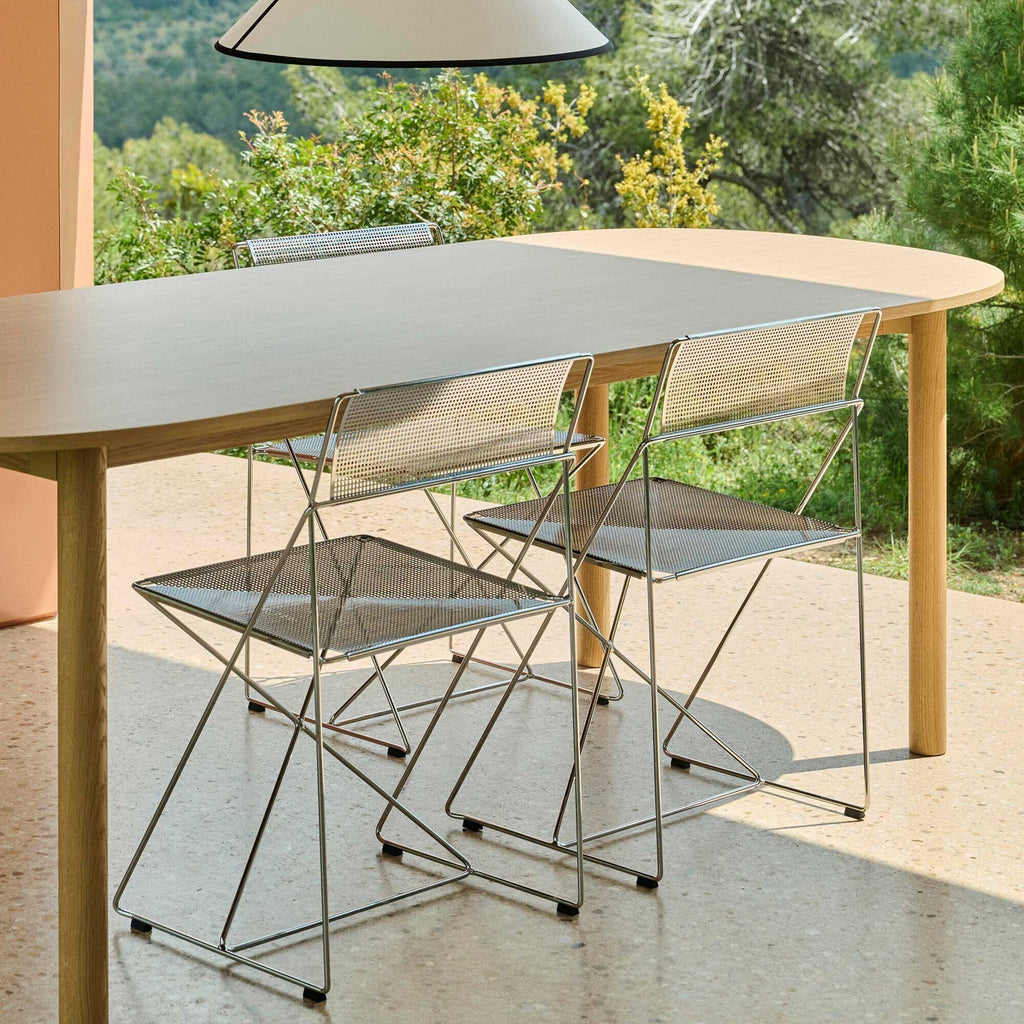 HAY Annex Esstisch länglich 220x95cm Gestell Eiche