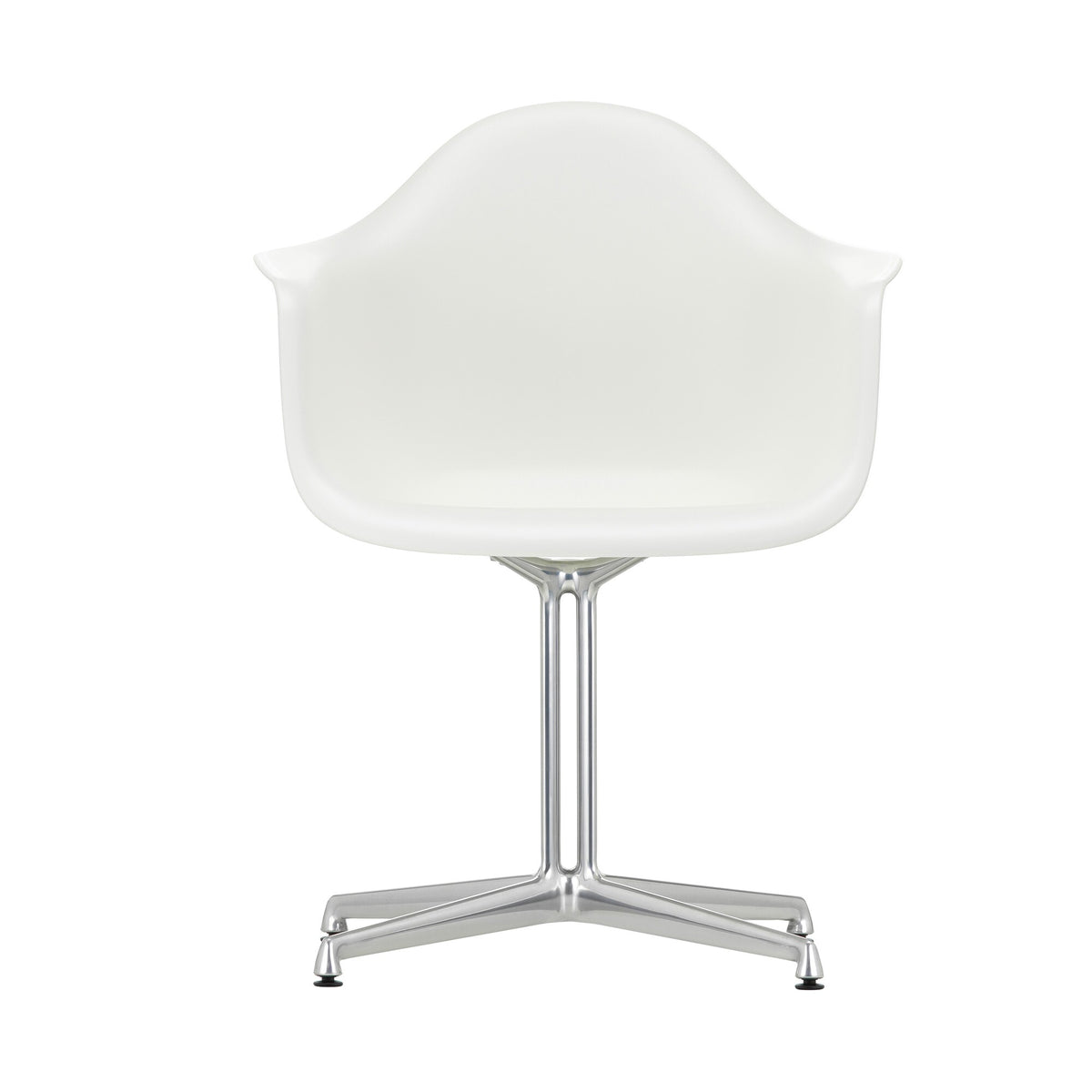 Vitra Eames Plastic Armchair DAL Gestell poliert