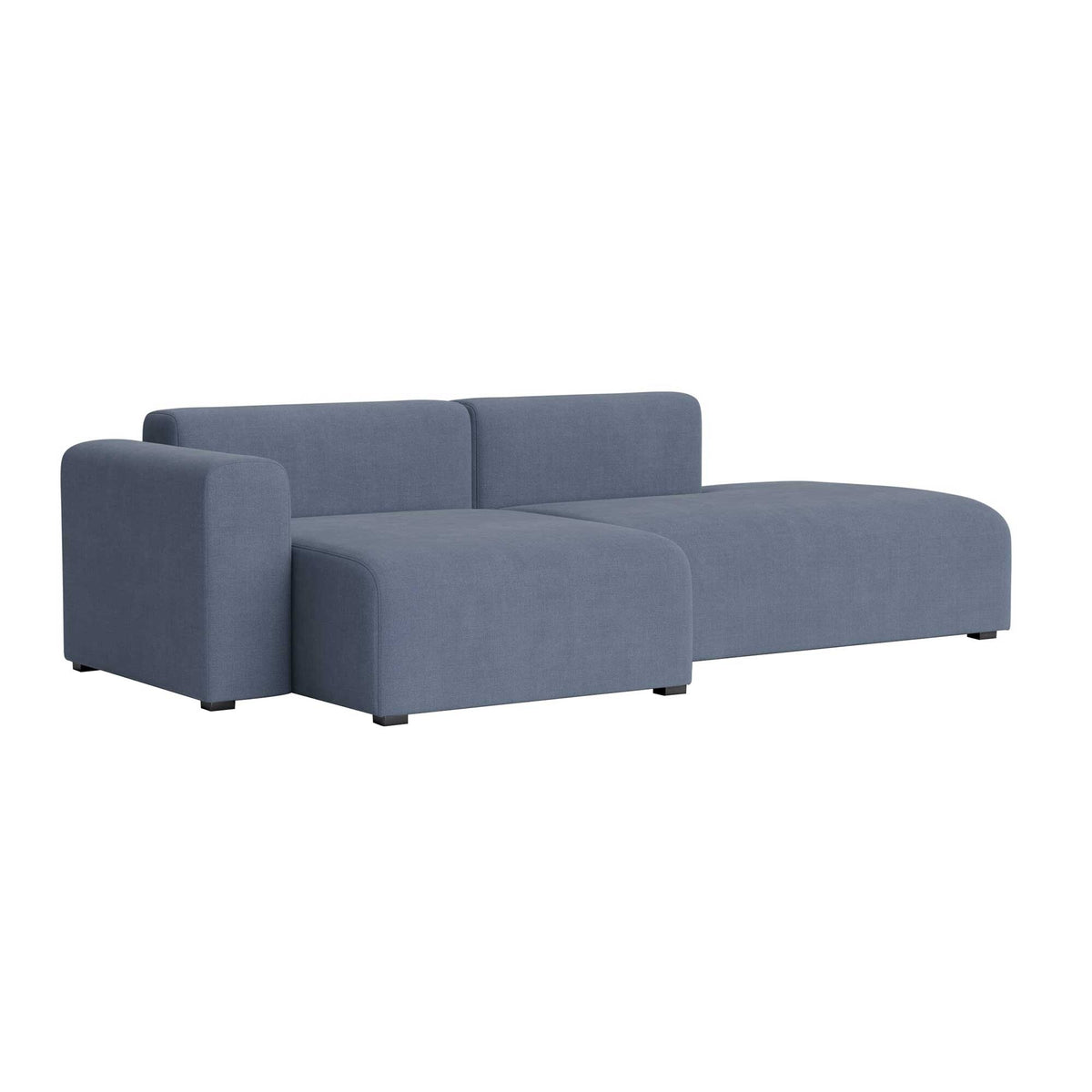 HAY Mags 2,5-Sitzer Sofa mit niedriger Armlehne links 246x127,5cm
