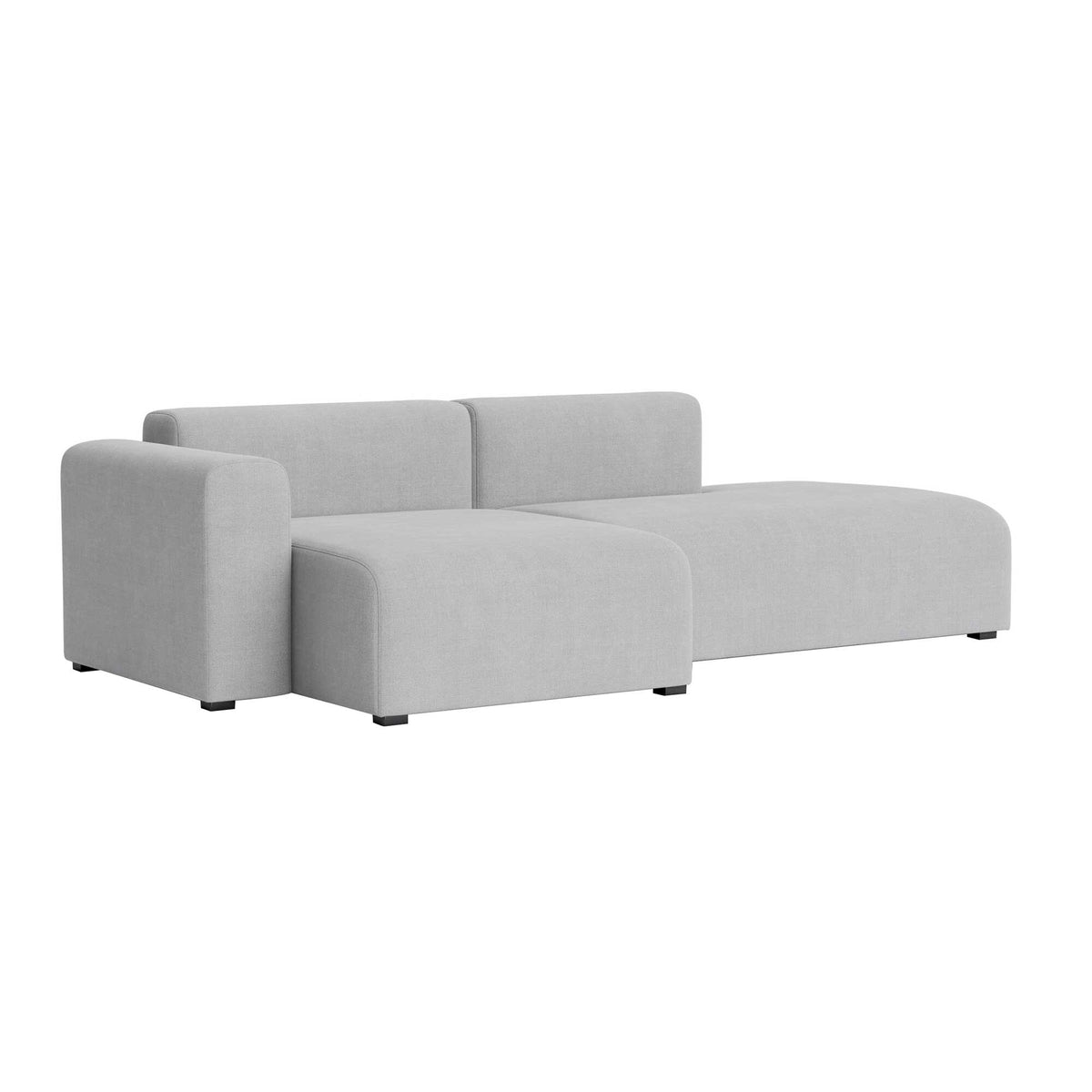 HAY Mags 2,5-Sitzer Sofa mit niedriger Armlehne links 246x127,5cm